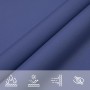 Toldo de vela rectangular de tela oxford azul 5x6 m de , Sombrillas - Ref: Foro24-135549, Precio: 88,68 €, Descuento: -5%%