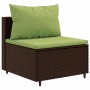 Set sofás de jardín 8 piezas y cojines ratán sintético marrón de , Conjuntos de jardín - Ref: Foro24-3308238, Precio: 569,85 ...