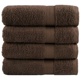 Comprar Toallas de mano SOLUND 4 unidades marrón