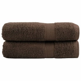 Toallas de ducha SOLUND 2 unidades marrón 70x140 cm 600 gsm de , Toallas - Ref: Foro24-137236, Precio: 27,94 €, Descuento: -5%%
