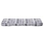 Cojín para sofá de palets de tela a cuadros gris 120x40x12 cm | Foro24.es | Tu tienda online para hogar, jardín y más Foro24.es