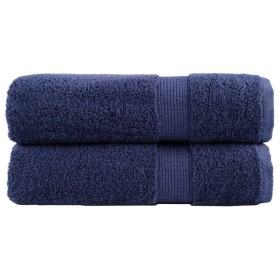 Toallas de mano SOLUND 2 uds azul marino 50x100 cm 600 gsm de , Toallas - Ref: Foro24-137257, Precio: 20,50 €, Descuento: %