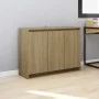 Aparador de madera contrachapada roble Sonoma 102x33x75 cm de vidaXL, Aparadores - Ref: Foro24-809776, Precio: 106,25 €, Desc...