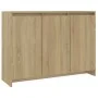 Aparador de madera contrachapada roble Sonoma 102x33x75 cm de vidaXL, Aparadores - Ref: Foro24-809776, Precio: 106,25 €, Desc...