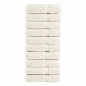 Toallas de mano SOLUND 10 unidades crema 50x100 cm 600 gsm de , Toallas - Ref: Foro24-137475, Precio: 68,90 €, Descuento: %