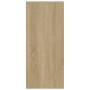 Aparador de madera contrachapada roble Sonoma 102x33x75 cm de vidaXL, Aparadores - Ref: Foro24-809776, Precio: 108,16 €, Desc...