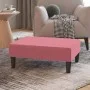 Reposapiés de terciopelo rosa 78x56x32 cm de vidaXL, Otomanas - Ref: Foro24-337691, Precio: 55,74 €, Descuento: %