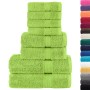 Juego de toallas premium SOLUND 8 uds verde manzana 600 gsm de , Toallas - Ref: Foro24-137551, Precio: 56,12 €, Descuento: %