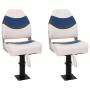Asientos de barco con pedestal 2 uds altura ajustable 360° de , Embarcaciones - Ref: Foro24-3294980, Precio: 248,66 €, Descue...