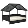 Caseta para perros con cojín ratán sintético de , Casetas para perros - Ref: Foro24-366391, Precio: 87,37 €, Descuento: %