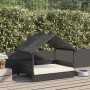 Caseta para perros con cojín ratán sintético de , Casetas para perros - Ref: Foro24-366391, Precio: 87,37 €, Descuento: %