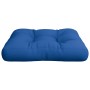 Cojín para sofá de palets tela azul 58x58x10 cm de , Cojines para sillas y sofás - Ref: Foro24-360910, Precio: 25,39 €, Descu...