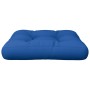 Cojín para sofá de palets tela azul 58x58x10 cm de , Cojines para sillas y sofás - Ref: Foro24-360910, Precio: 25,39 €, Descu...