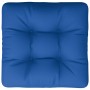 Cojín para sofá de palets tela azul 58x58x10 cm de , Cojines para sillas y sofás - Ref: Foro24-360910, Precio: 25,39 €, Descu...