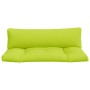 Cojines para sofá de palets 2 unidades tela verde claro de , Cojines para sillas y sofás - Ref: Foro24-360933, Precio: 59,87 ...