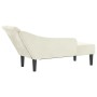 Sofá diván con cojines terciopelo crema de , Divanes - Ref: Foro24-4007595, Precio: 167,61 €, Descuento: %