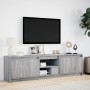 Mueble de TV con LED madera ingeniería gris Sonoma 180x34x50 cm de , Muebles TV - Ref: Foro24-3307917, Precio: 161,15 €, Desc...