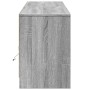 Mueble de TV con LED madera ingeniería gris Sonoma 180x34x50 cm de , Muebles TV - Ref: Foro24-3307917, Precio: 161,15 €, Desc...