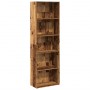 Estantería madera de ingeniería color envejecido 60x30x189 cm de , Librerías y estanterías - Ref: Foro24-857924, Precio: 84,4...