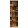 Estantería madera de ingeniería color envejecido 60x30x189 cm de , Librerías y estanterías - Ref: Foro24-857924, Precio: 84,4...
