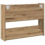 Zapatero de pared madera ingeniería roble artisan 80x18x60 cm de , Zapateros y organizadores de calzado - Ref: Foro24-856543,...