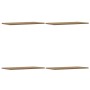 Estantes pared 4 ud madera ingeniería roble artisan 60x30x1,5cm de , Estanterías - Ref: Foro24-856300, Precio: 34,59 €, Descu...