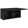 Mueble de pared de baño madera ingeniería negro 60x25x30 cm de , Tocadores de baño - Ref: Foro24-860059, Precio: 49,23 €, Des...