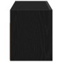 Mueble de pared de baño madera ingeniería negro 60x25x30 cm de , Tocadores de baño - Ref: Foro24-860059, Precio: 49,23 €, Des...