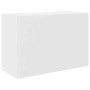 Mueble de pared de baño madera ingeniería blanco 60x25x40 cm de , Tocadores de baño - Ref: Foro24-860067, Precio: 55,60 €, De...