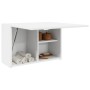 Mueble de pared de baño madera ingeniería blanco 60x25x40 cm de , Tocadores de baño - Ref: Foro24-860067, Precio: 55,60 €, De...