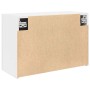 Mueble de pared de baño madera ingeniería blanco 60x25x40 cm de , Tocadores de baño - Ref: Foro24-860067, Precio: 55,60 €, De...