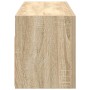 Mueble de pared baño madera ingeniería roble Sonoma 80x25x30 cm de , Tocadores de baño - Ref: Foro24-860078, Precio: 56,83 €,...