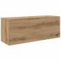Mueble de pared baño madera ingeniería roble artisan 80x25x30cm de , Tocadores de baño - Ref: Foro24-860084, Precio: 60,81 €,...