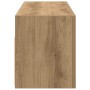 Mueble de pared baño madera ingeniería roble artisan 80x25x30cm de , Tocadores de baño - Ref: Foro24-860084, Precio: 60,81 €,...
