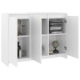 Aparador de madera contrachapada blanco 102x33x75 cm de vidaXL, Aparadores - Ref: Foro24-809773, Precio: 120,36 €, Descuento: %
