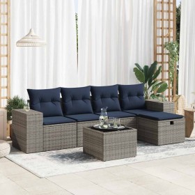 Comprar Set de muebles de jardín 6 pzas y cojines