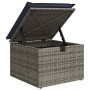 Set de sofás de jardín con cojines 9 pzas ratán sintético gris de , Conjuntos de jardín - Ref: Foro24-3325834, Precio: 631,60...