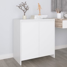 Aparador de madera contrachapada blanco 70x41x75 cm de vidaXL, Aparadores - Ref: Foro24-809737, Precio: 88,20 €, Descuento: %