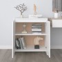 Aparador de madera contrachapada blanco 70x41x75 cm de vidaXL, Aparadores - Ref: Foro24-809737, Precio: 88,20 €, Descuento: %