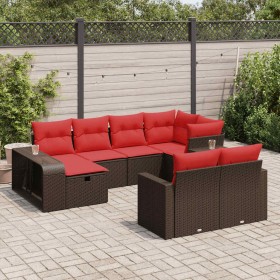 Comprar Set de sofás de jardín 10 pzas y cojines