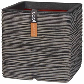 Comprar Capi Macetero Nature Rib cuadrado gris