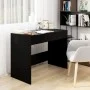 Escritorio de madera contrachapada negro 101x50x76,5 cm de vidaXL, Escritorios - Ref: Foro24-809558, Precio: 93,53 €, Descuen...