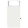 Mesilla de noche con cajón blanca 25x31x66 cm de , Mesitas de noche - Ref: Foro24-858614, Precio: 53,72 €, Descuento: %