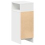 Mesilla de noche con cajón blanca 25x31x66 cm de , Mesitas de noche - Ref: Foro24-858614, Precio: 53,72 €, Descuento: %