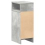 Mesillas de noche 2 uds con cajón gris hormigón 25x31x66 cm de , Mesitas de noche - Ref: Foro24-858621, Precio: 80,96 €, Desc...