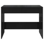 Escritorio de madera contrachapada negro 101x50x76,5 cm de vidaXL, Escritorios - Ref: Foro24-809558, Precio: 95,15 €, Descuen...