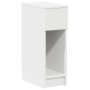 Mesillas de noche con cajón 2 uds blanco 20x36x60 cm de , Mesitas de noche - Ref: Foro24-858696, Precio: 86,55 €, Descuento: %
