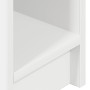 Mesillas de noche con cajón 2 uds blanco 20x36x60 cm de , Mesitas de noche - Ref: Foro24-858696, Precio: 86,55 €, Descuento: %