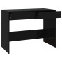 Escritorio de madera contrachapada negro 101x50x76,5 cm de vidaXL, Escritorios - Ref: Foro24-809558, Precio: 95,15 €, Descuen...