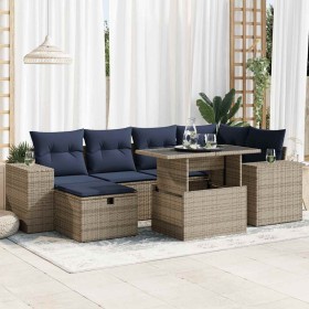Comprar Juego Sofá Jardín 7 Piezas con Cojines